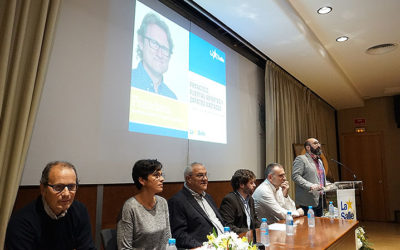 Emotiva presentación del libro ‘Francisco, puertas abiertas y zapatos gastados’ en el anfiteatro del colegio La Salle Paterna