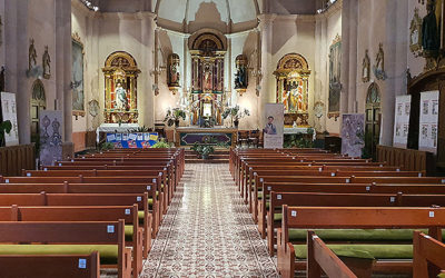 La capilla de La Salle Pont d’Inca acoge una exposición sobre el beato italiano Carlo Acutis