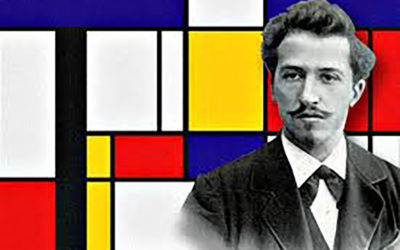 Els alumnes de Primària de La Salle Pont d’Inca coneixen el treball del pintor Piet Mondrian