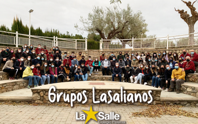 Convivencia del equipo de educadores de Grupos Lasalianos del Colegio La Salle Paterna para preparar la Pascua Juvenil y el Campamento de Verano￼