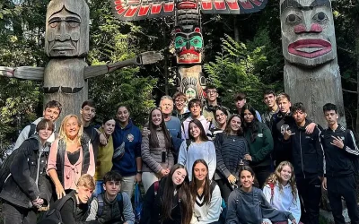 Alumnos del colegio La Salle Paterna realizan un intercambio lingüístico en Vancouver (Canadá)