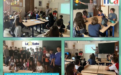 Alumnes d’ESO de La Salle l’Alcora aprenen sobre l’Univers de la mà de Pasqual Diago, matemàtic i astrofísic