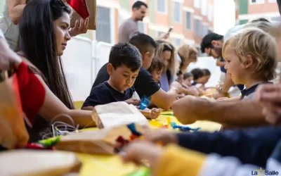 Taller de rosarios en la escuela de La Salle Palma: una celebración de la tradición y la cultura mallorquina