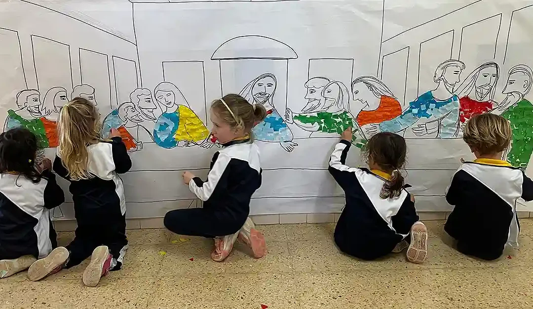 La etapa de educación infantil de La Salle Maó trabaja el arte con ‘¿Qué pasa en el museo?’